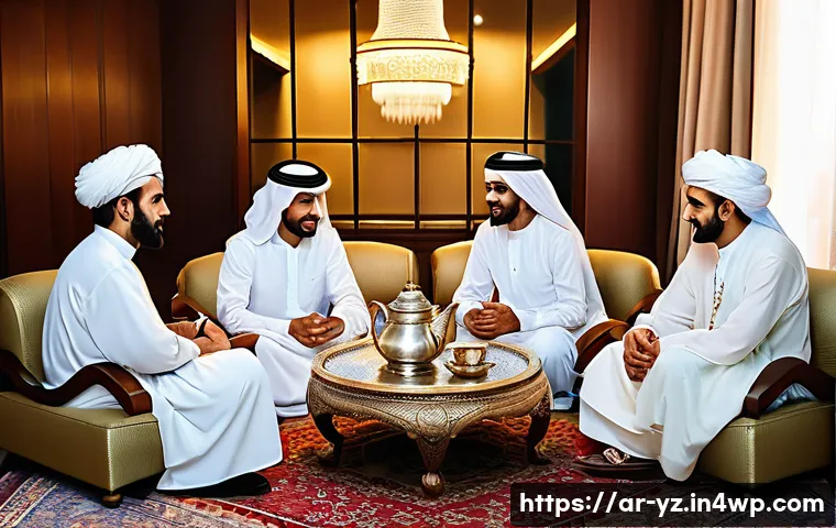 지식 공유 시스템을 통한 고객 경험 개선 - **Prompt 1: A Warm Family Gathering**
A photorealistic image of a multi-generational Arab family...