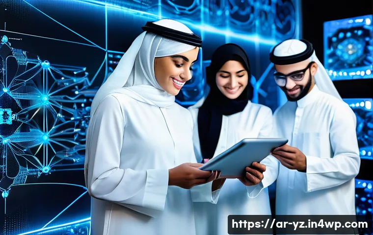 지식 공유 시스템의 트렌드 및 변화 예측 - **AI Empowering Arabic Knowledge and Creativity:**
    "An inspiring, high-definition, wide-angle sh...